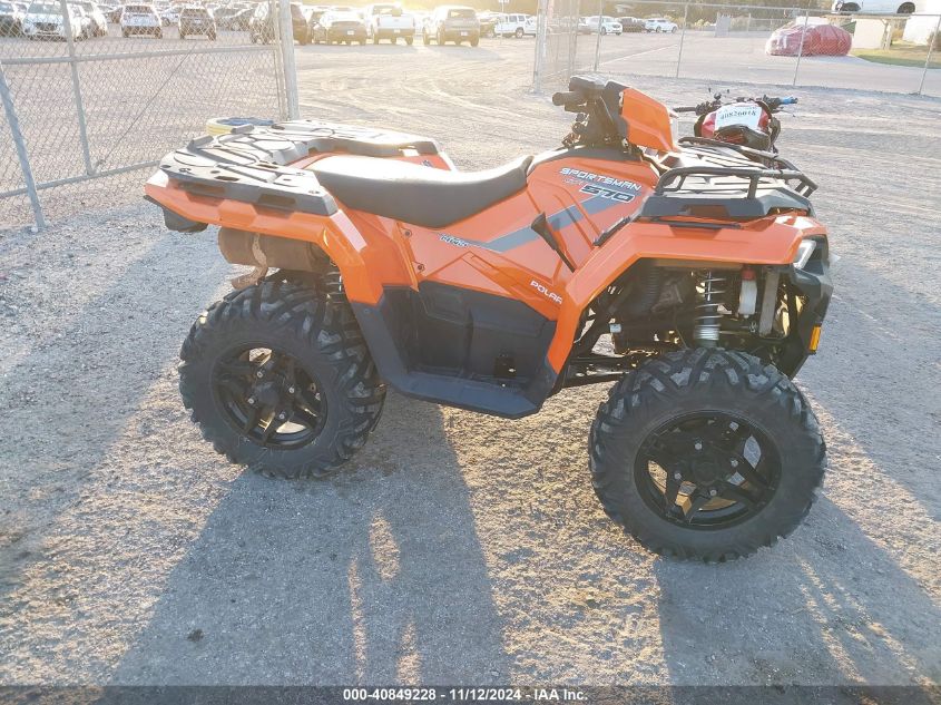 2022 Polaris Sportsman 570 Ultimate Trail Le VIN: 4XASHZ57XNA141615 Lot: 40849228