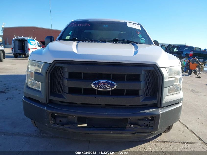 2016 Ford F-150 Xl VIN: 1FTFX1CFXGKD66896 Lot: 40849232