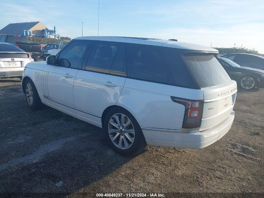 VIN SALGS2DF2DA105019 2013 Land Rover Range Rover, Hse no.3