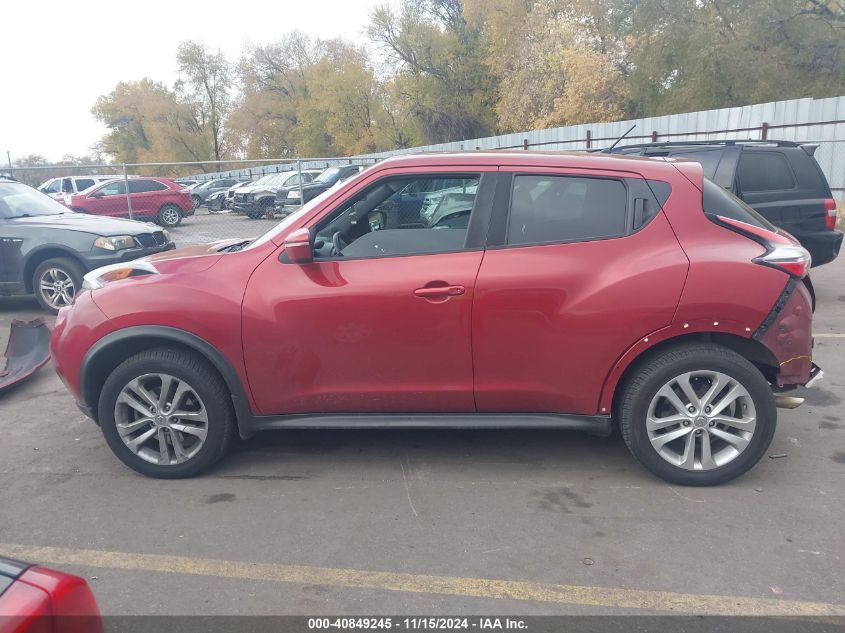 2015 Nissan Juke S VIN: JN8AF5MV2FT565030 Lot: 40849245