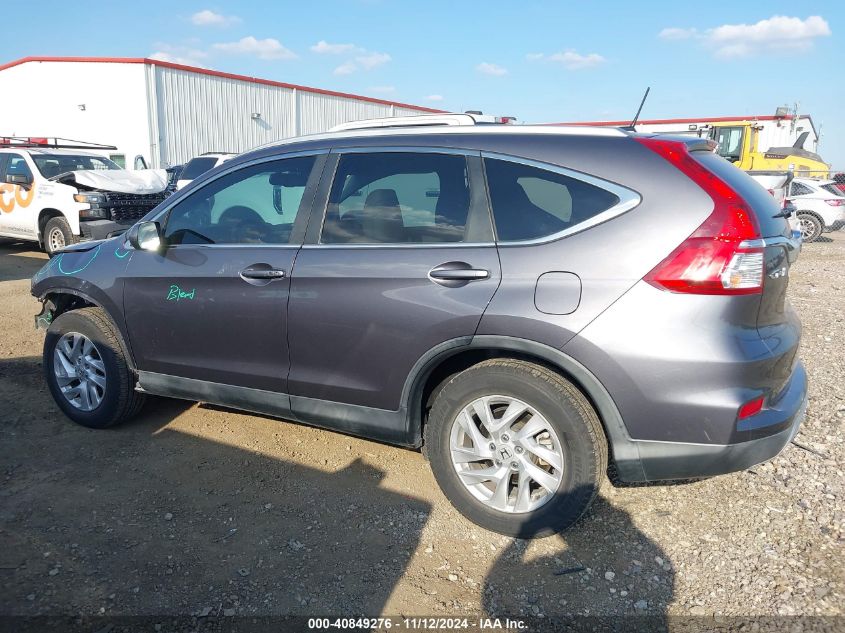 2016 Honda Cr-V Ex-L VIN: 2HKRM3H75GH519119 Lot: 40849276