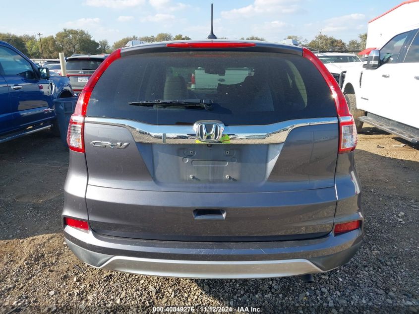 2016 Honda Cr-V Ex-L VIN: 2HKRM3H75GH519119 Lot: 40849276