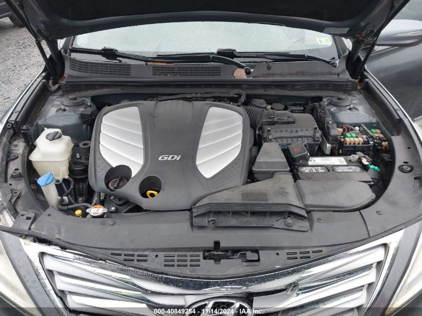 2013 HYUNDAI AZERA KMHFH4JG0DA320176