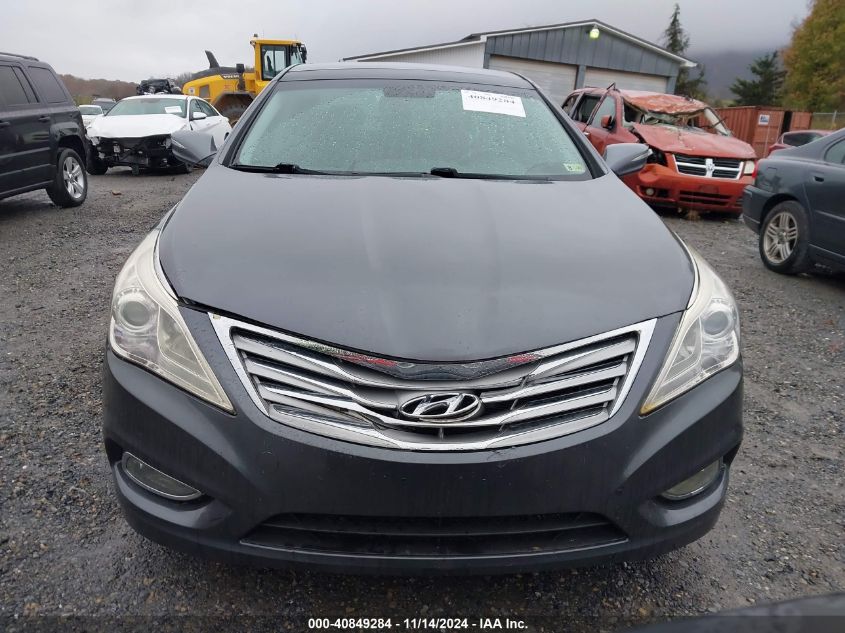2013 HYUNDAI AZERA KMHFH4JG0DA320176