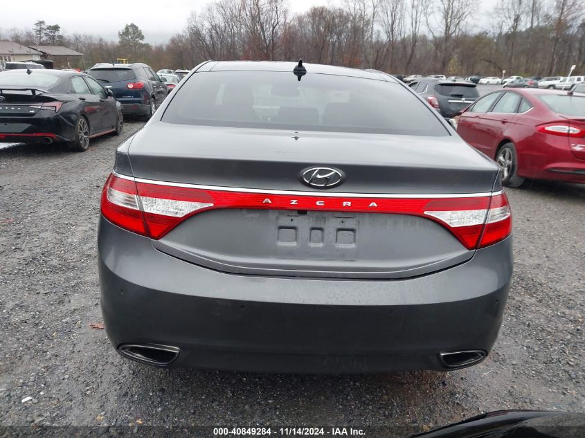 2013 HYUNDAI AZERA KMHFH4JG0DA320176