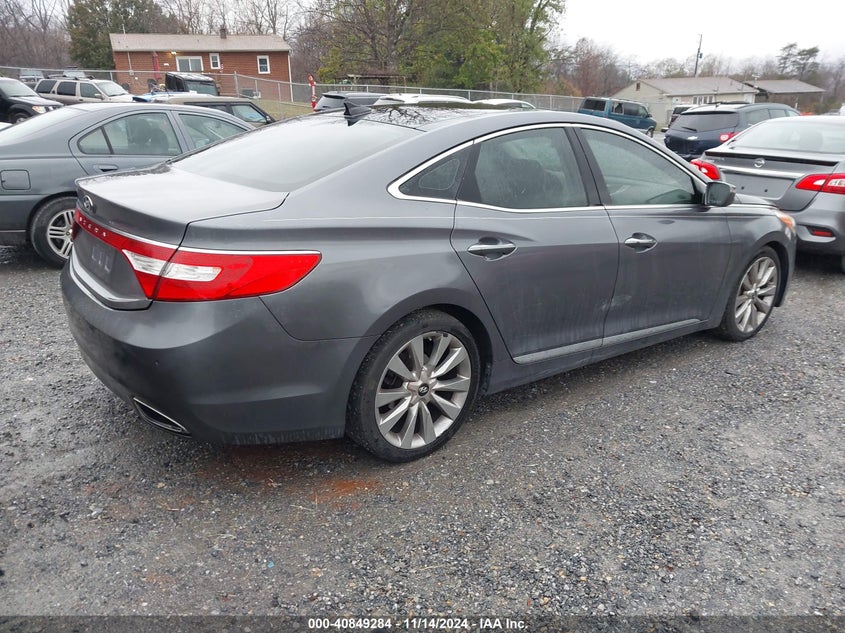 2013 HYUNDAI AZERA KMHFH4JG0DA320176