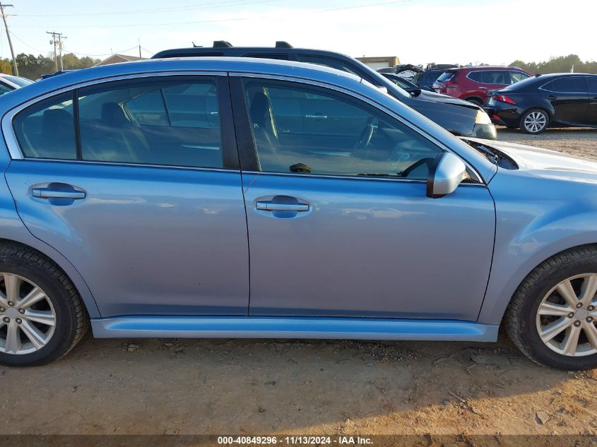 2010 Subaru Legacy 2.5I Premium VIN: 4S3BMBB66A3228823 Lot: 40849296