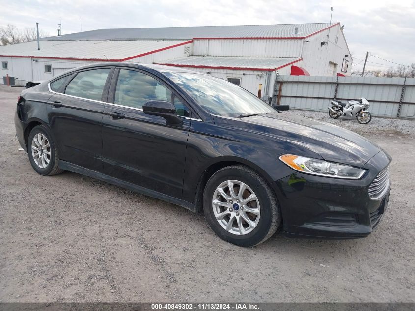 VIN 3FA6P0G75FR203778 2015 Ford Fusion, S no.1