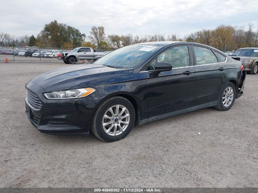 VIN 3FA6P0G75FR203778 2015 Ford Fusion, S no.2