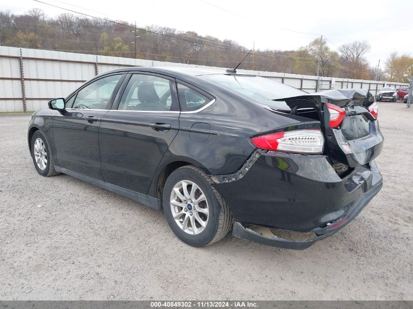 VIN 3FA6P0G75FR203778 2015 Ford Fusion, S no.3