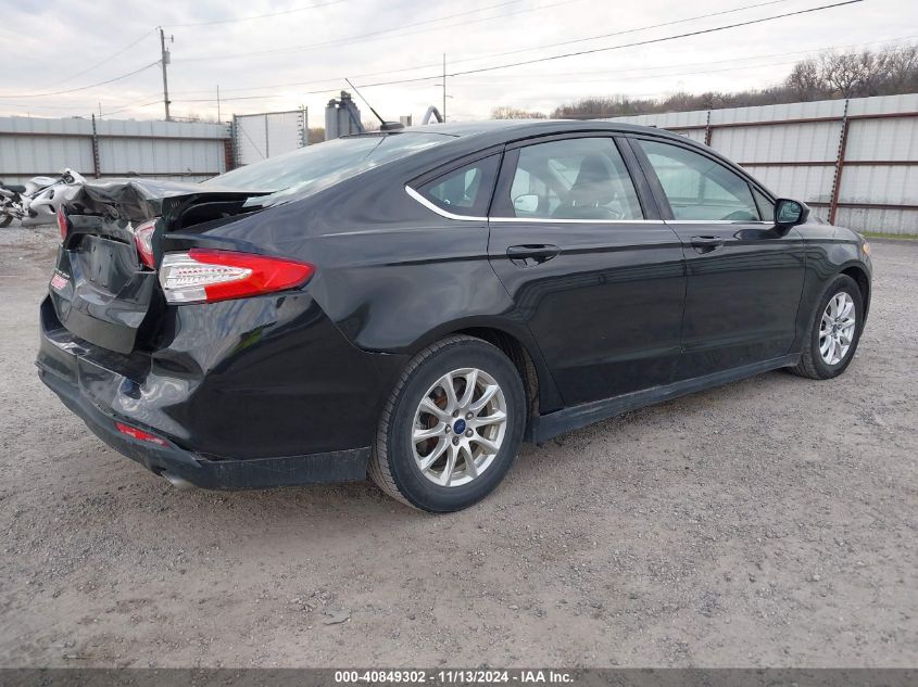 VIN 3FA6P0G75FR203778 2015 Ford Fusion, S no.4