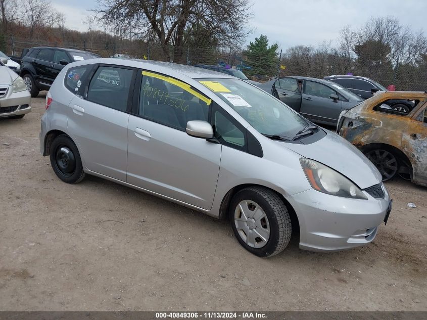 2013 Honda Fit VIN: JHMGE8H33DC075520 Lot: 40849306