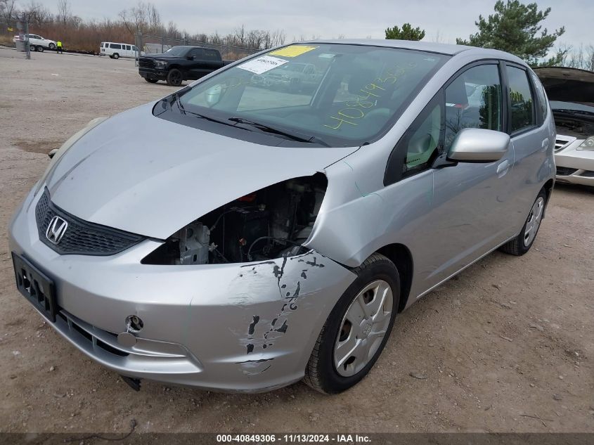 2013 Honda Fit VIN: JHMGE8H33DC075520 Lot: 40849306