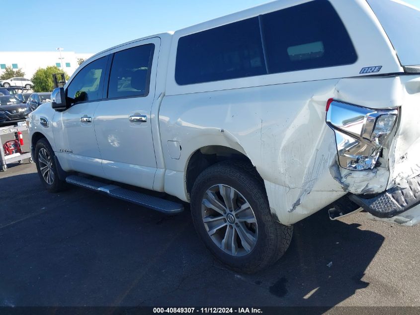 2017 Nissan Titan Sl VIN: 1N6AA1E62HN515162 Lot: 40849307