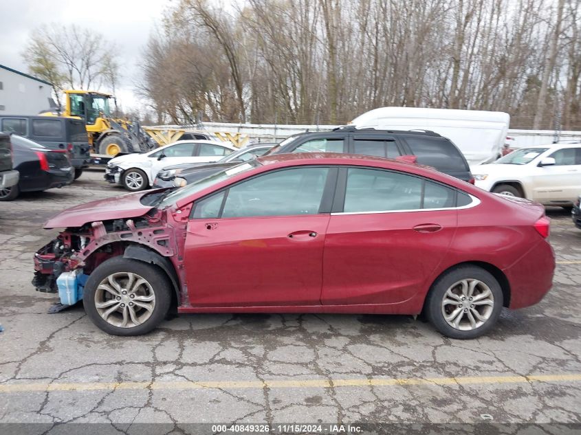 2019 Chevrolet Cruze Lt VIN: 1G1BE5SM4K7141874 Lot: 40849326