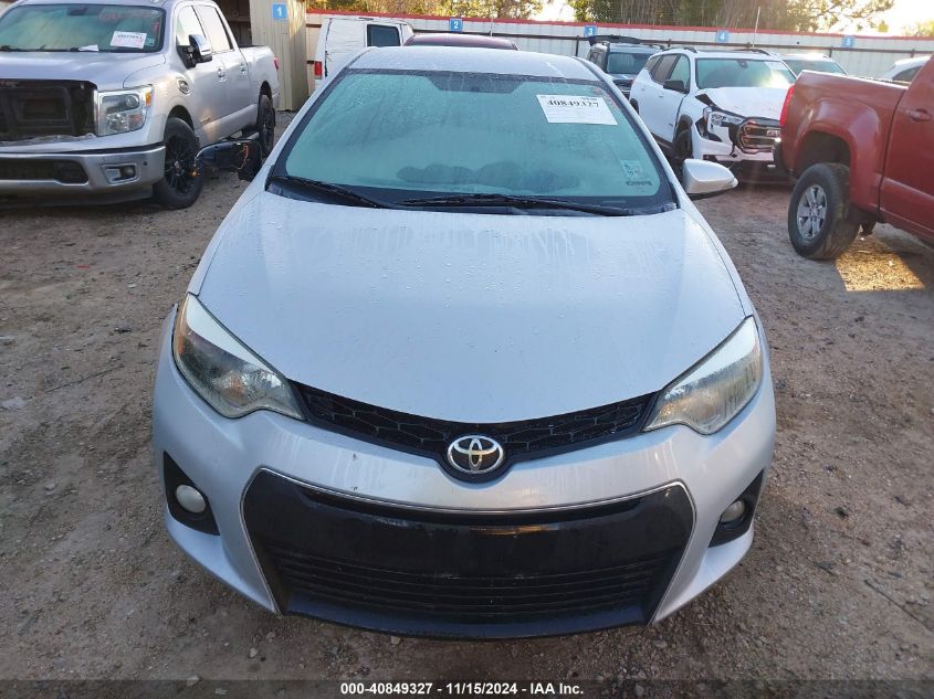 2016 Toyota Corolla S Plus VIN: 2T1BURHE7GC517572 Lot: 40849327