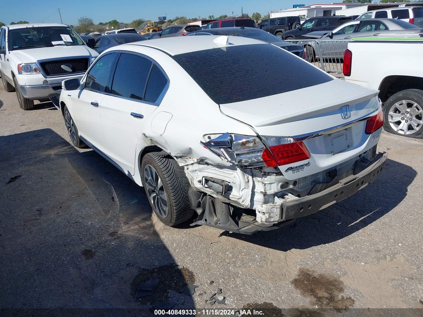 2015 HONDA ACCORD HYBRID VIN: 1HGCR6F79FA011934