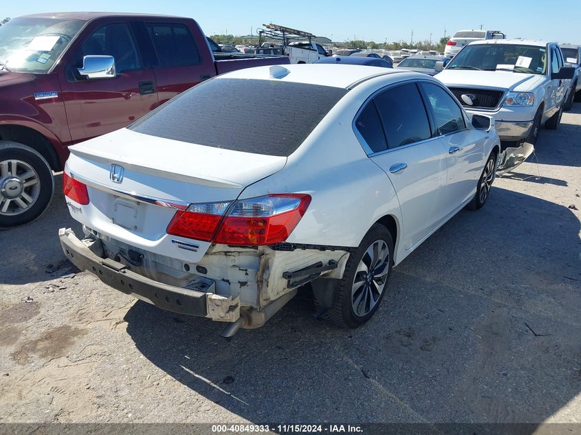 2015 HONDA ACCORD HYBRID VIN: 1HGCR6F79FA011934