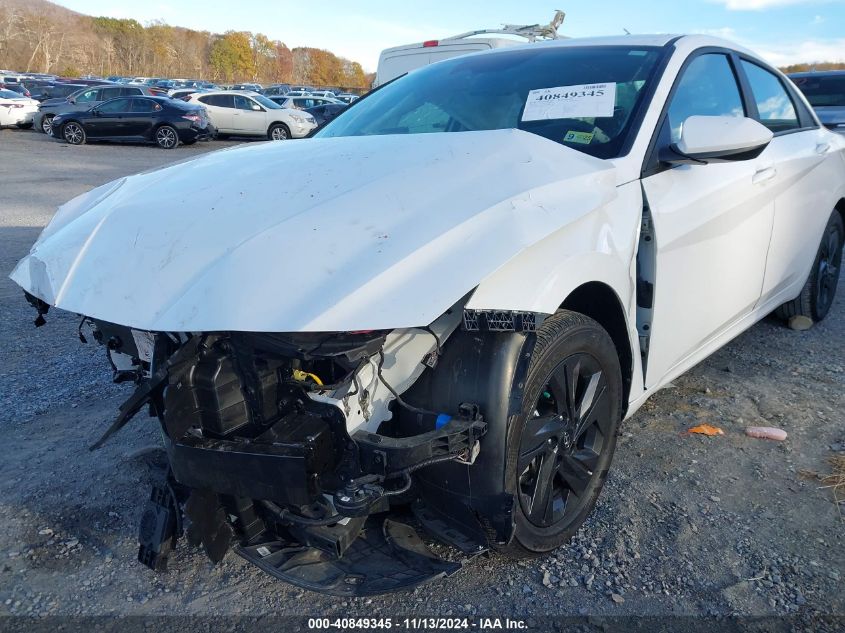 2023 Hyundai Elantra Hybrid Blue VIN: KMHLM4AJ0PU082620 Lot: 40849345