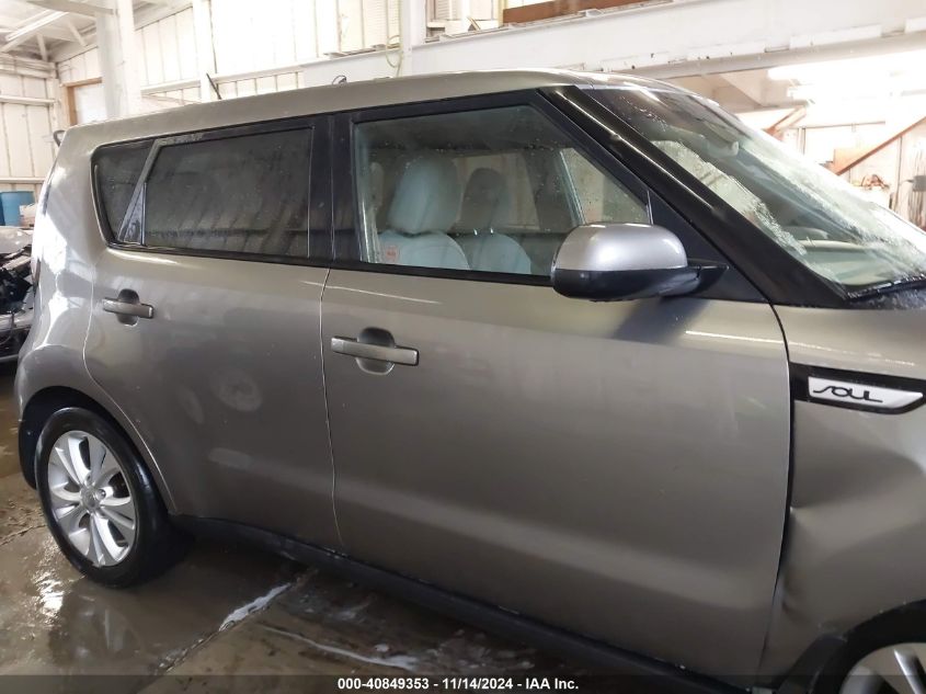 2015 Kia Soul + VIN: KNDJP3A5XF7148944 Lot: 40849353