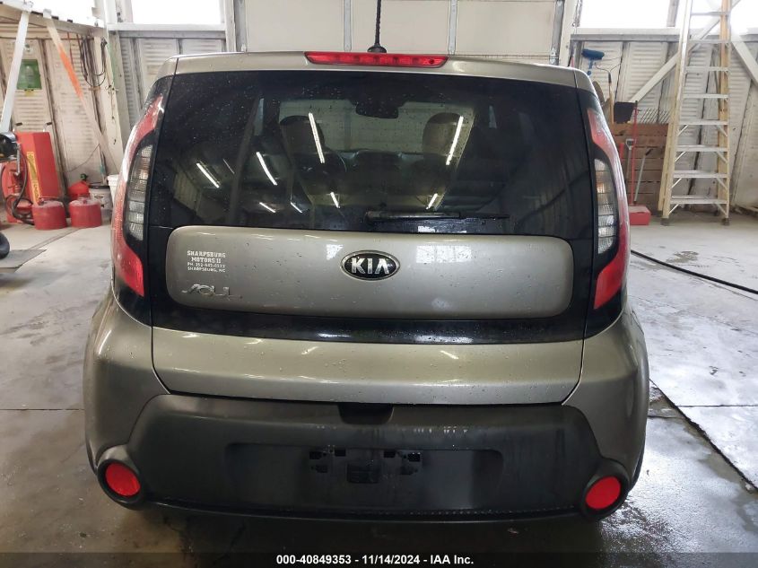 2015 Kia Soul + VIN: KNDJP3A5XF7148944 Lot: 40849353