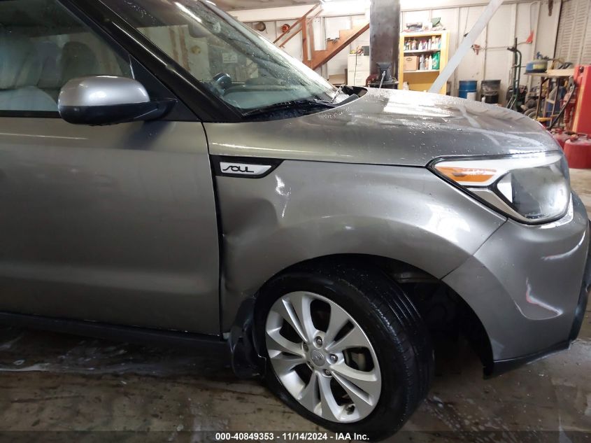 2015 Kia Soul + VIN: KNDJP3A5XF7148944 Lot: 40849353