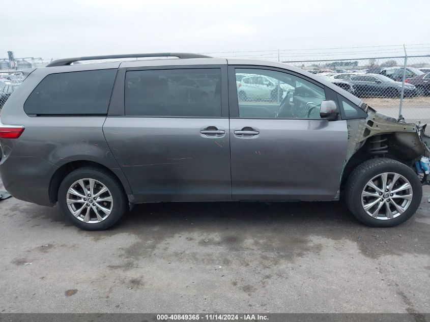 2018 Toyota Sienna Le 7 Passenger VIN: 5TDJZ3DCXJS189853 Lot: 40849365