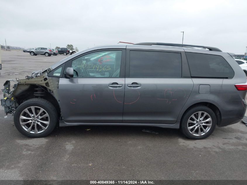 2018 Toyota Sienna Le 7 Passenger VIN: 5TDJZ3DCXJS189853 Lot: 40849365