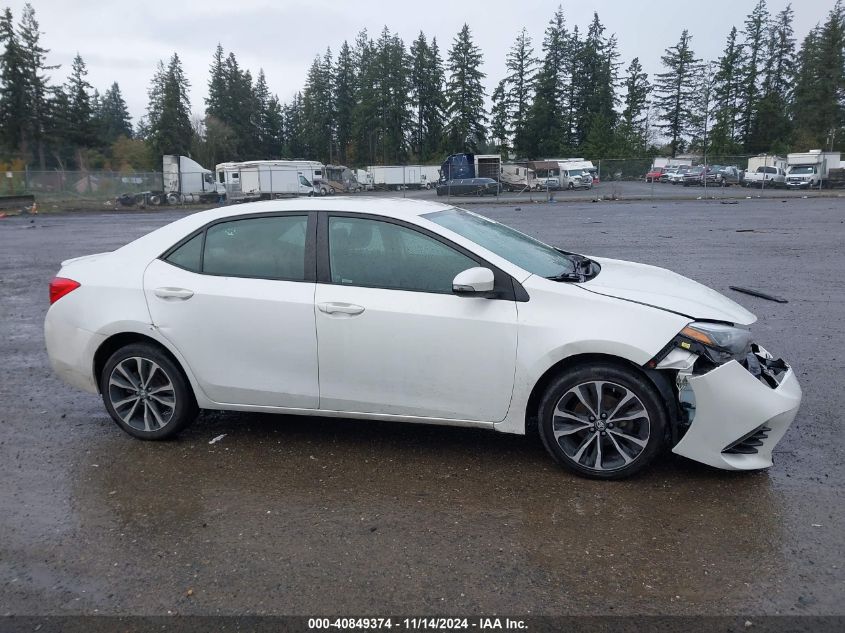 2017 Toyota Corolla Se VIN: 5YFBURHE0HP653785 Lot: 40849374