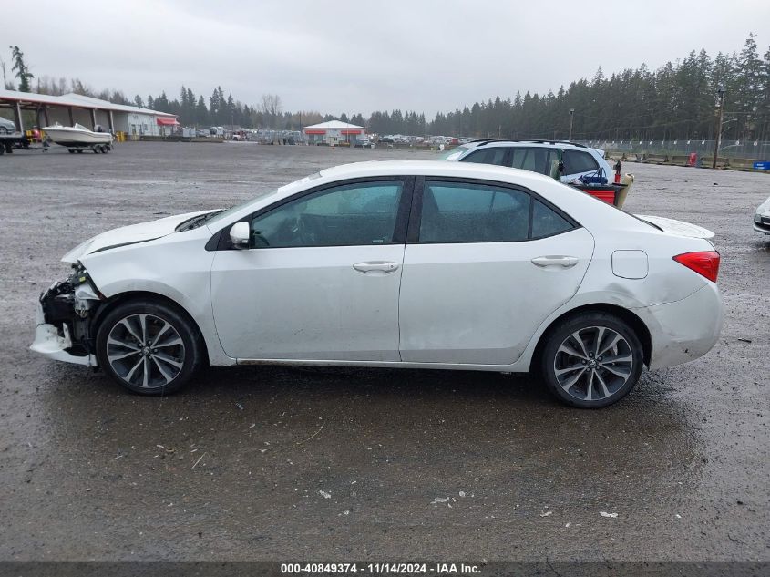 2017 Toyota Corolla Se VIN: 5YFBURHE0HP653785 Lot: 40849374