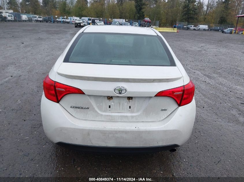 2017 Toyota Corolla Se VIN: 5YFBURHE0HP653785 Lot: 40849374