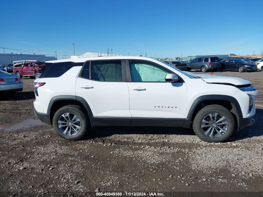 2025 Chevrolet Equinox Awd Lt VIN: 3GNAXPEG1SL120482 Lot: 40849388