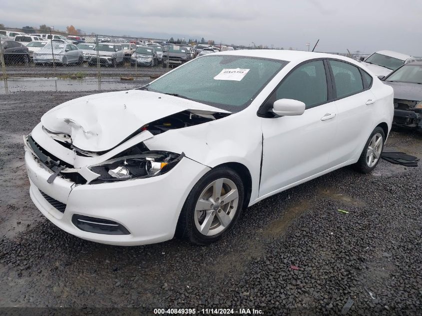 VIN 1C3CDFBB4GD613717 2016 Dodge Dart, Sxt no.2