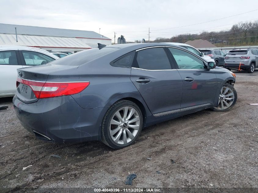 2013 HYUNDAI AZERA KMHFH4JG7DA198626