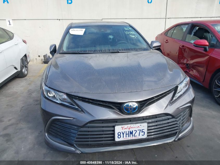 VIN 4T1C31AK6NU573894 2022 Toyota Camry, Le Hybrid no.13