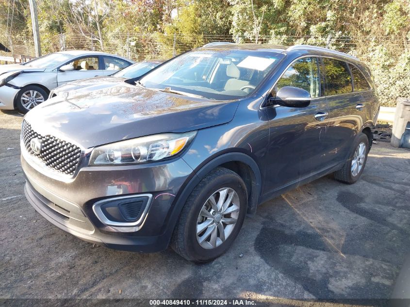 VIN 5XYPG4A35HG295287 2017 KIA SORENTO no.2