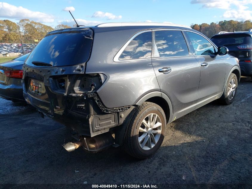 VIN 5XYPG4A35HG295287 2017 KIA SORENTO no.4