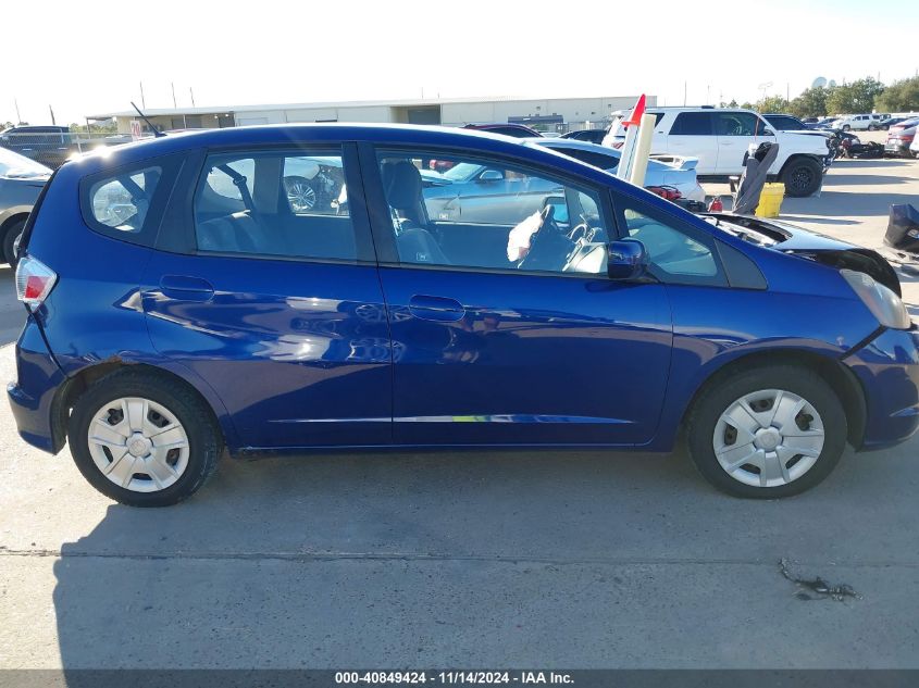 2013 Honda Fit VIN: JHMGE8G30DC076898 Lot: 40849424