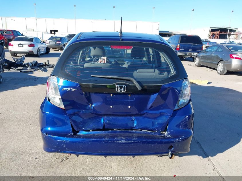 2013 Honda Fit VIN: JHMGE8G30DC076898 Lot: 40849424