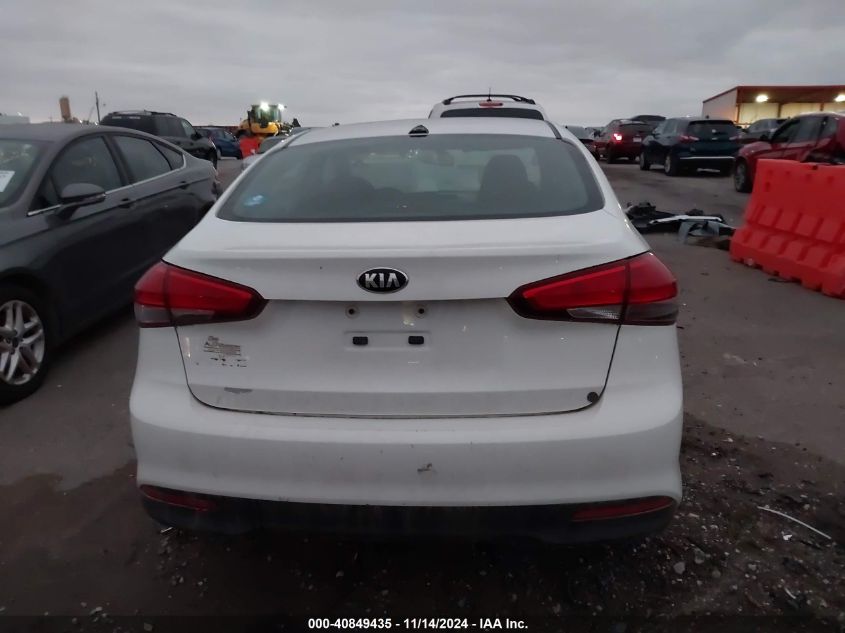 2017 Kia Forte Lx VIN: 3KPFK4A75HE056476 Lot: 40849435