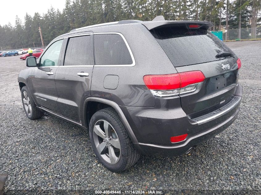 2015 Jeep Grand Cherokee Overland VIN: 1C4RJECG4FC792980 Lot: 40849446