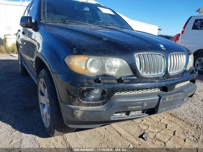 2004 BMW X5 4.4I VIN: 5UXFB53524LV06859 Lot: 40849447