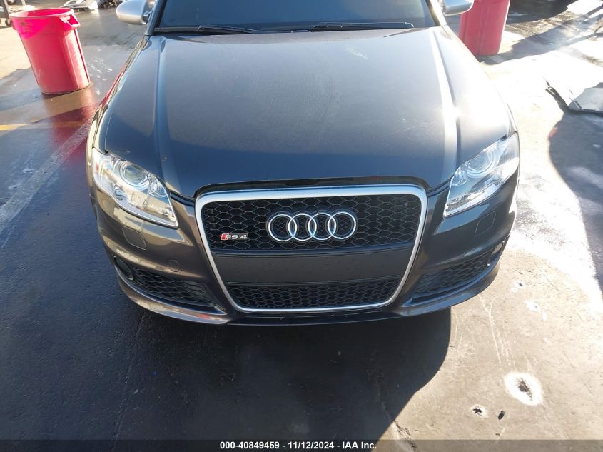 2007 Audi Rs 4 4.2L VIN: WUARU78E97N903283 Lot: 40849459