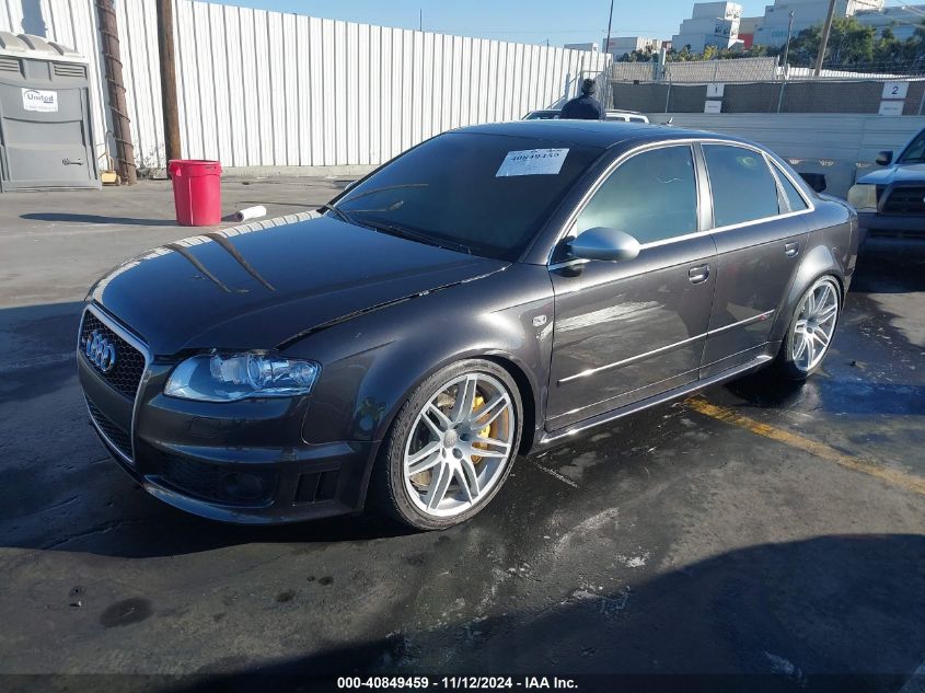 2007 Audi Rs 4 4.2L VIN: WUARU78E97N903283 Lot: 40849459