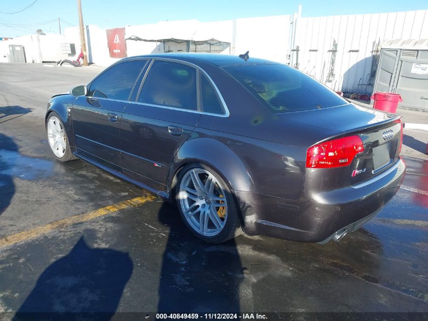 2007 Audi Rs 4 4.2L VIN: WUARU78E97N903283 Lot: 40849459