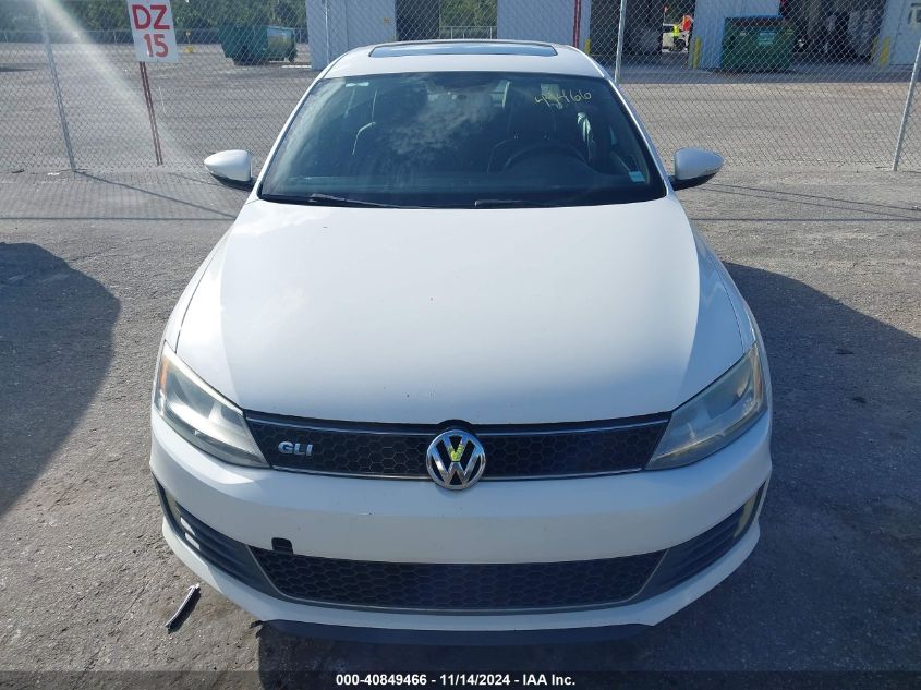 2013 Volkswagen Jetta Gli Autobahn VIN: 3VW467AJ0DM377542 Lot: 40849466