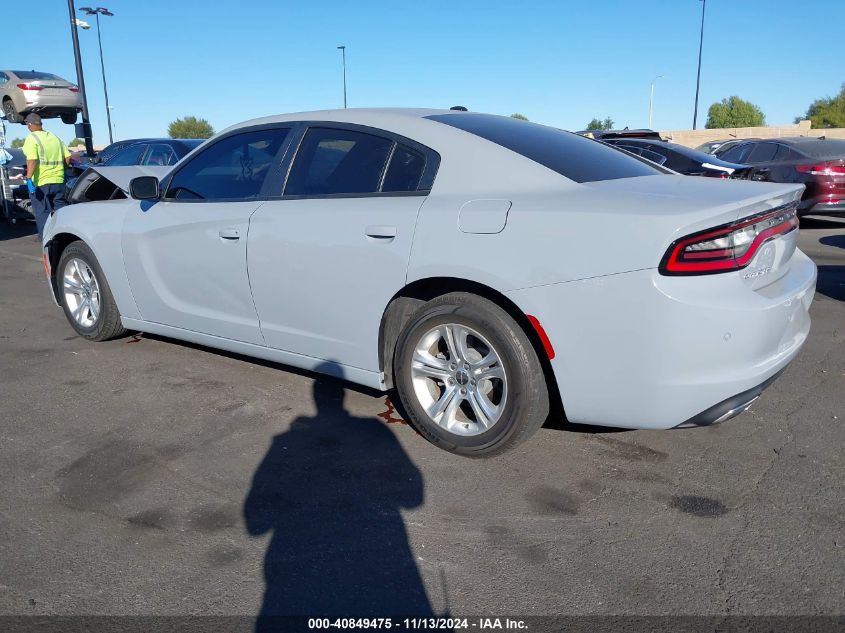 2021 Dodge Charger Sxt Rwd VIN: 2C3CDXBG3MH628287 Lot: 40849475