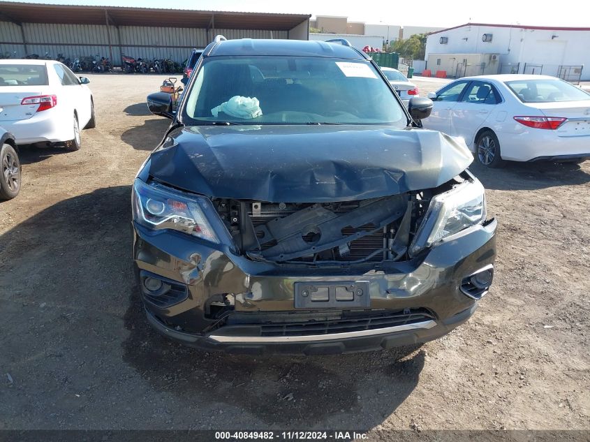 2017 Nissan Pathfinder S VIN: 5N1DR2MN8HC603681 Lot: 40849482