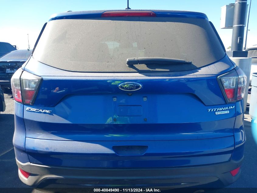 2017 FORD ESCAPE TITANIUM - 1FMCU0JD0HUD11964