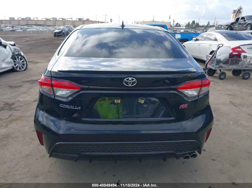 2020 Toyota Corolla Se VIN: JTDS4RCE8LJ023405 Lot: 40849494